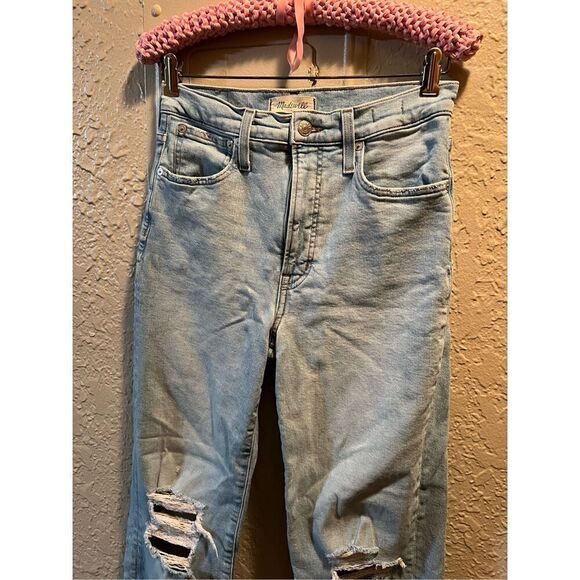 Madewell The Perfect Vintage Straight Jeans Woman’s Size 27 - Picture 4 of 14